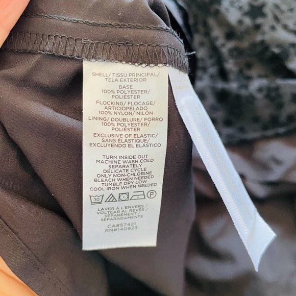 NWT Ann Taylor LOFT Dress Start Midi Swing Dress Black Witchcore Adams Lined Med - Picture 13 of 14